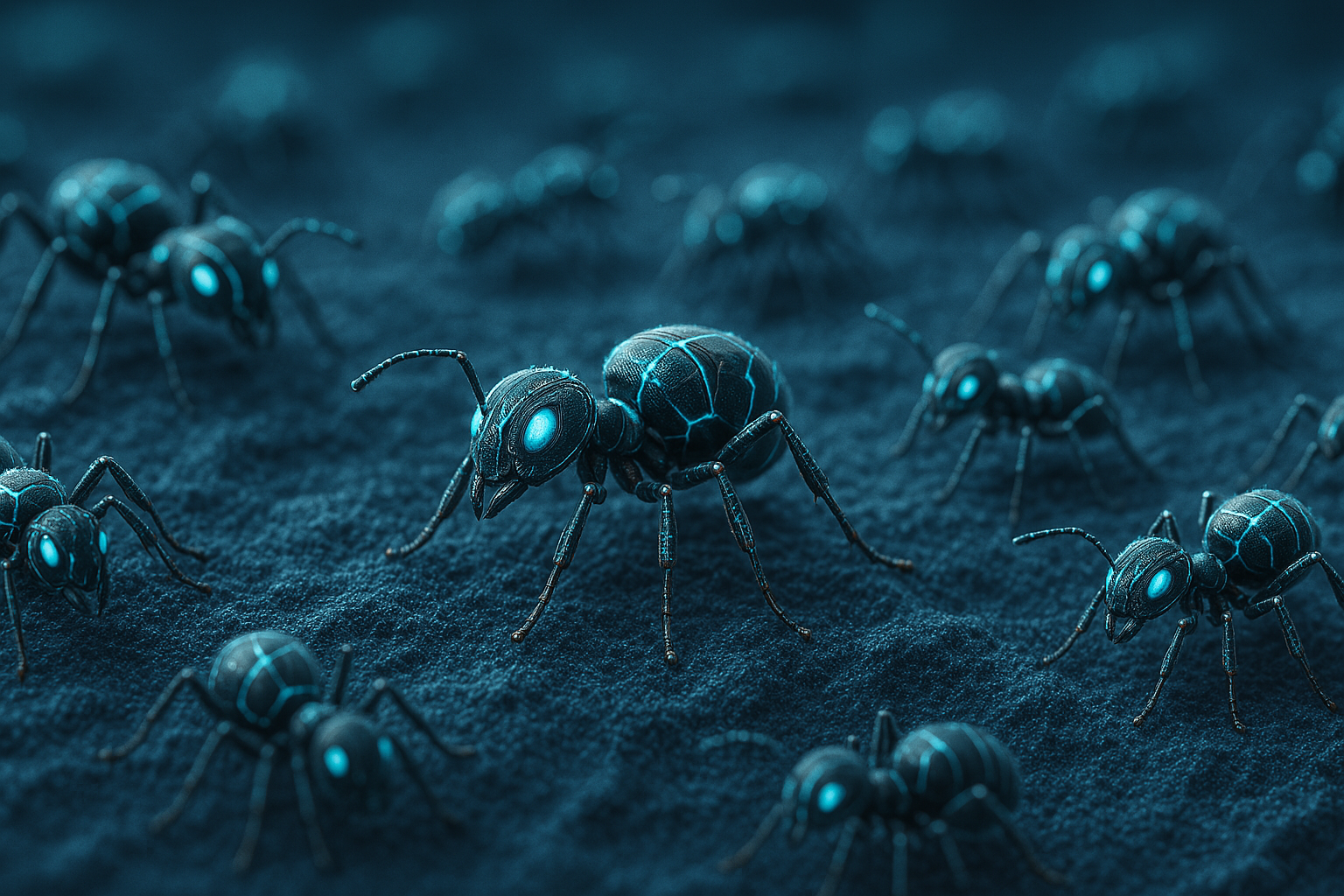 20250406_2155_Nano-Scale AI Ants_simple_compose_01jr6e5vdkejktpj11stayvjj5.png